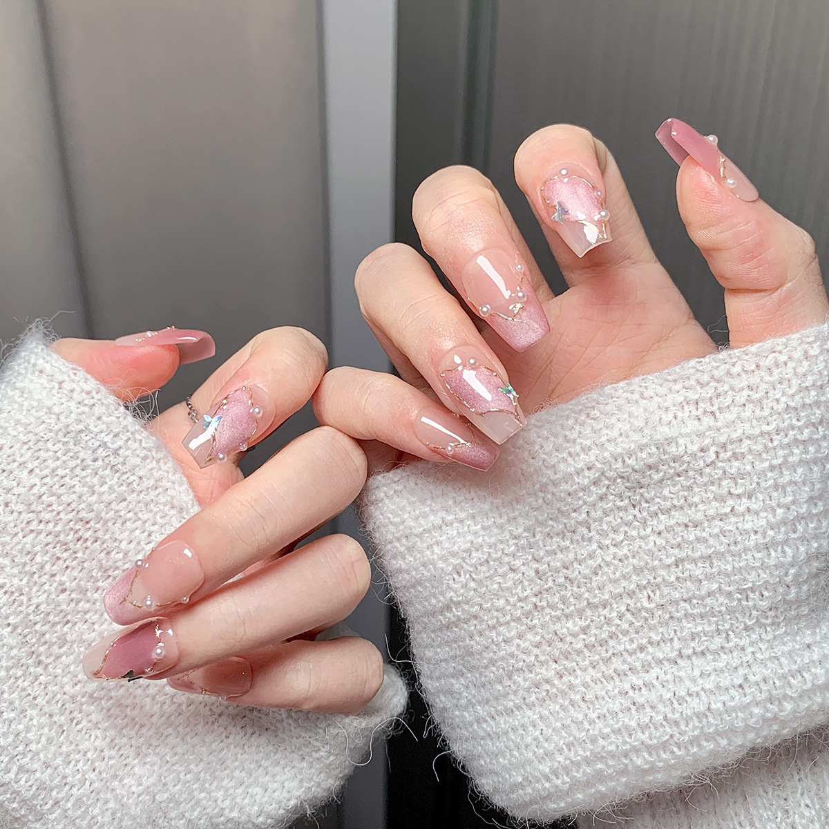 Premium Pure Handmade Armor Stickers & Nail Decals Trendy Short Ladders for Professional Boutiques