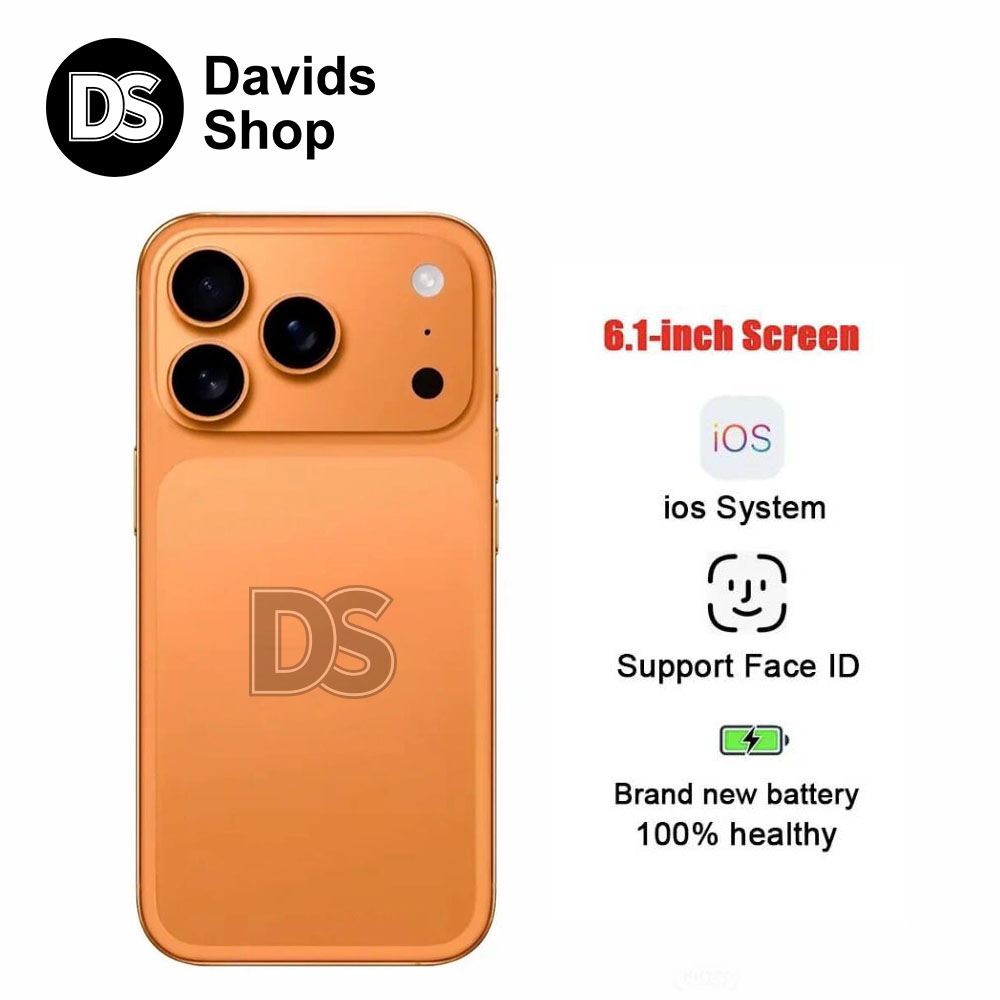 New Phone 17 pro max Apple iphoneXR Motherboard in iphone 17 series style iOS system Unlocked with 17pro max box&Camera appearance 5G RAM smartphones Original box