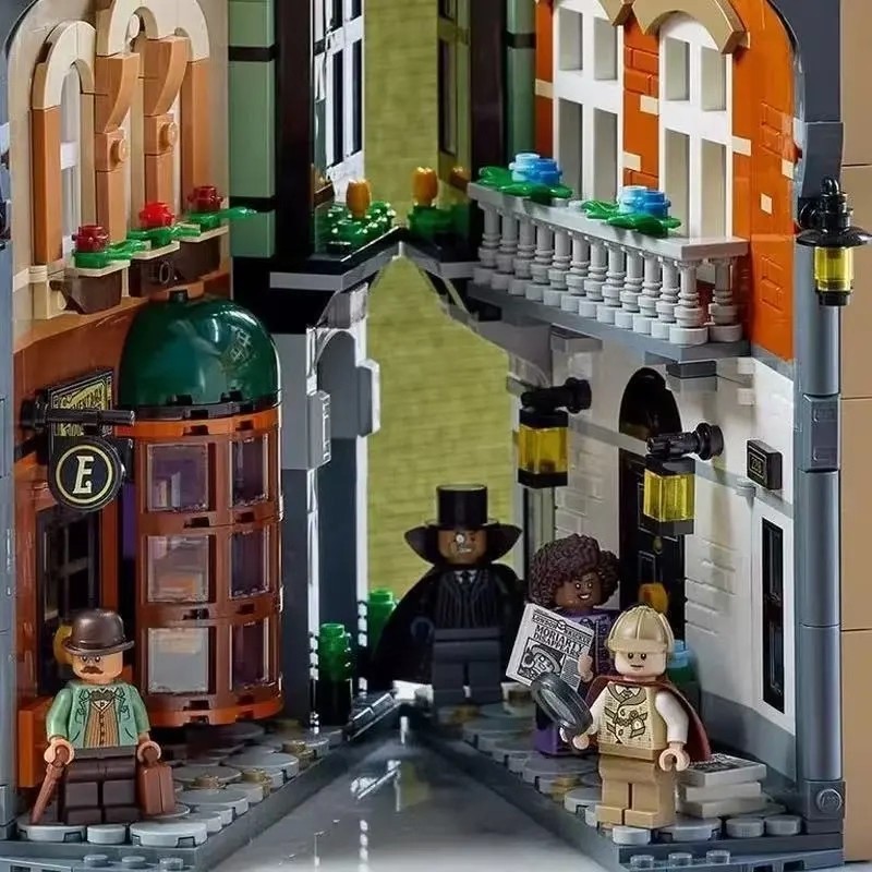 10351 Sherlock Holmes'S World Of Conspiracy Building Block Toy Model