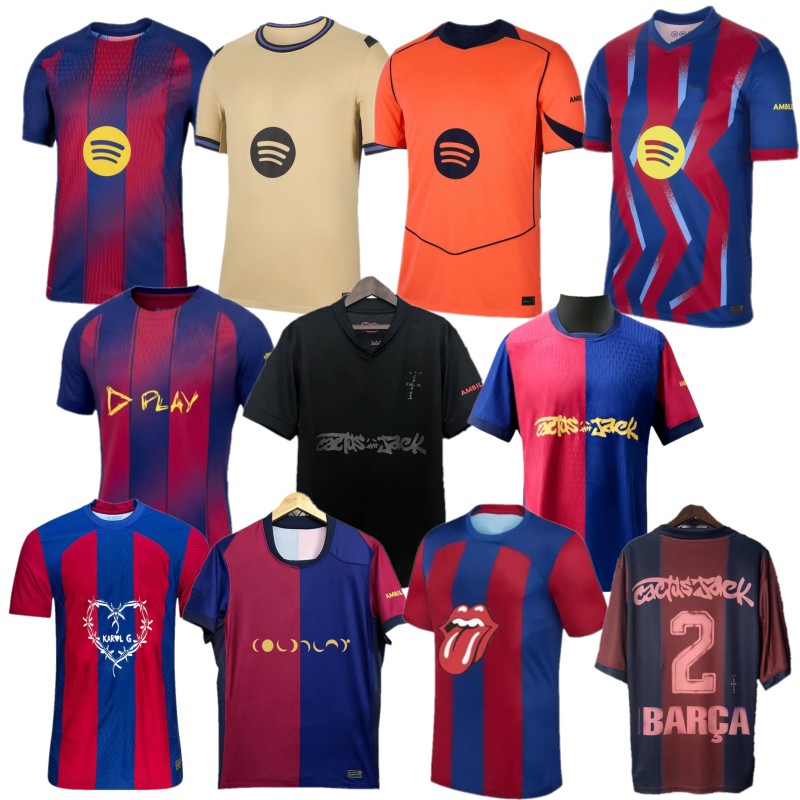 2025/26 LAMINE YAMAL RASHFORD Play Soccer Jersey 2024/25 OLMO LEWANDOWSKI R. ARAUJO PEDRI GAVI RAPHINHA CHRISTENSEN KOUNDE BALDE FERMIN FERRAN Football Kids Shirt