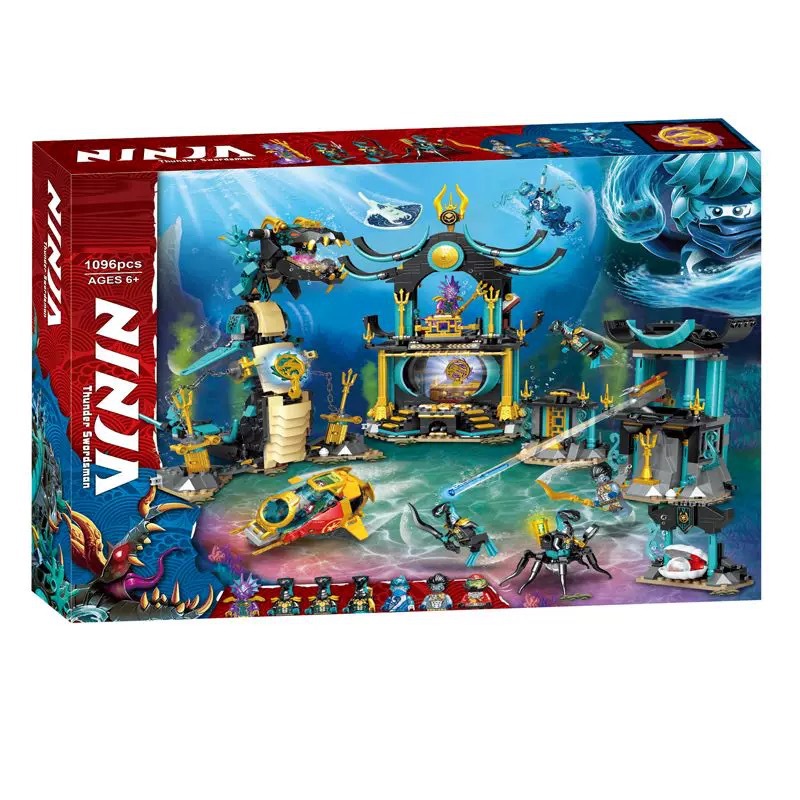 Phantom Ninja 70642 Samurai X War Sawtooth Block Giant Wheel Motorcycle Toy Chase War 70639