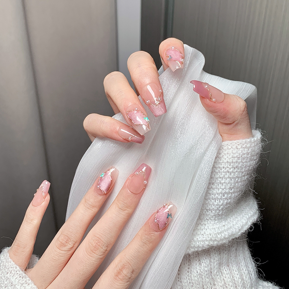 Premium Pure Handmade Armor Stickers & Nail Decals Trendy Short Ladders for Professional Boutiques