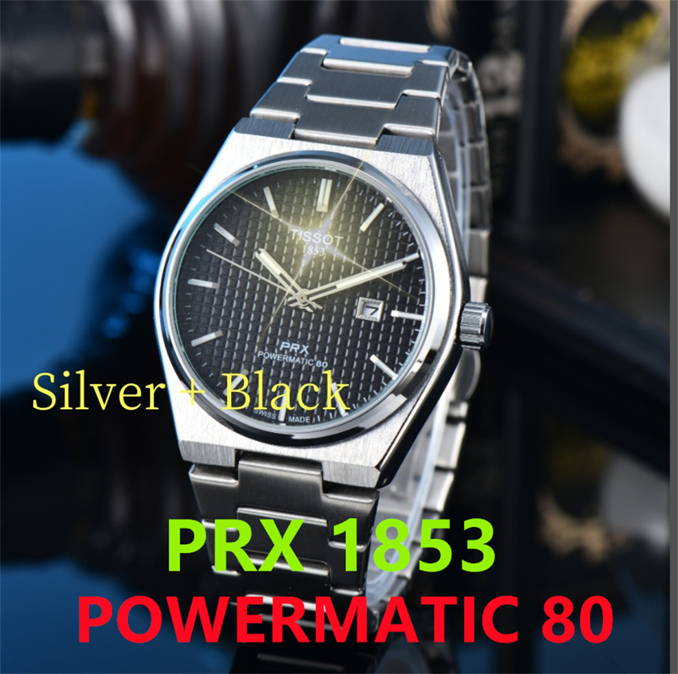 Designer watches Women's WatchesTISSOTITYly Watches automatic quartz Movement Male Clock Luxury Business 1853 Designer for Men Watch montre de luxe Wristwatches