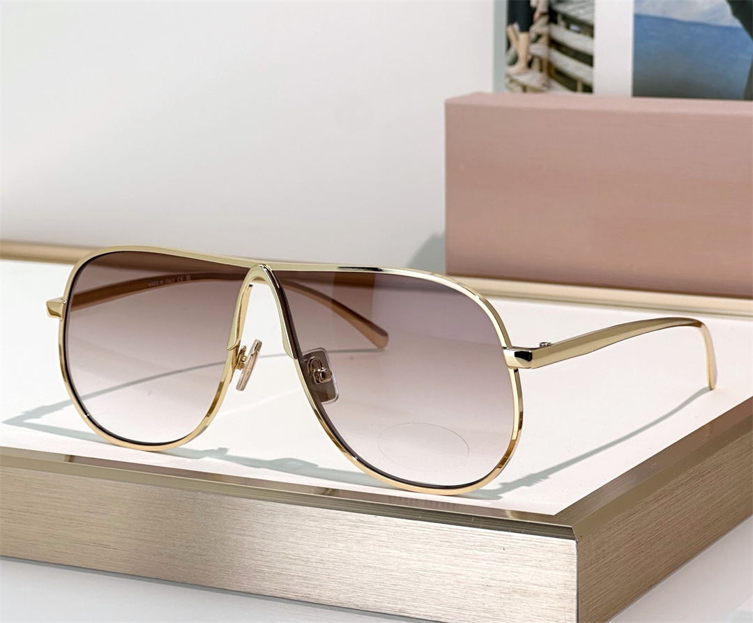 Fashion classic designer A56S sunglasses for women vintage trend pilot metal frame glasses outdoor avant-garde popular style Anti-Ultraviolet Come with case