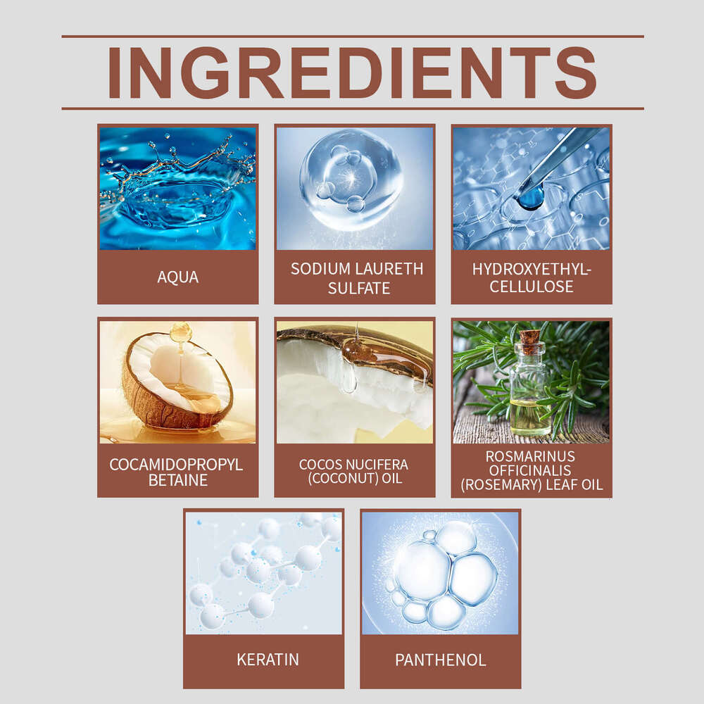 Hoegoa Coconut Milk Repair Gentle Cleansing Moisturizing Smooth Nourishing Hair Care Set