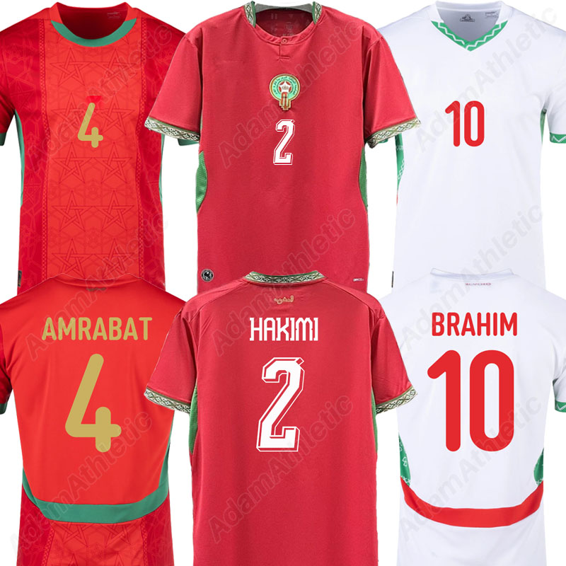 Morocco jerseys 2026 world cup HAKIMI Morocco football shirts 26 27 BRAHIM EL KHANNOUSS AMRABAT soccer jersey national team