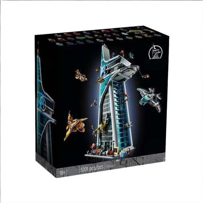 Cross-border new product building block assembly model gift