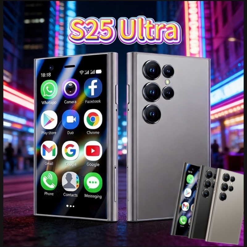 S25 Ultra Nuovo Smartphone Android, Dual SIM Dual Standby, Telefono Portatile T…