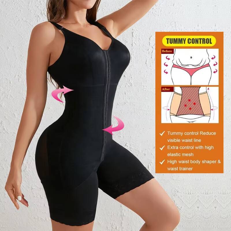 High Compression Garment Waist Slimming Body Shaper for Women Faha Colombianas Gaines Amincissante Femme Shapewear for Women