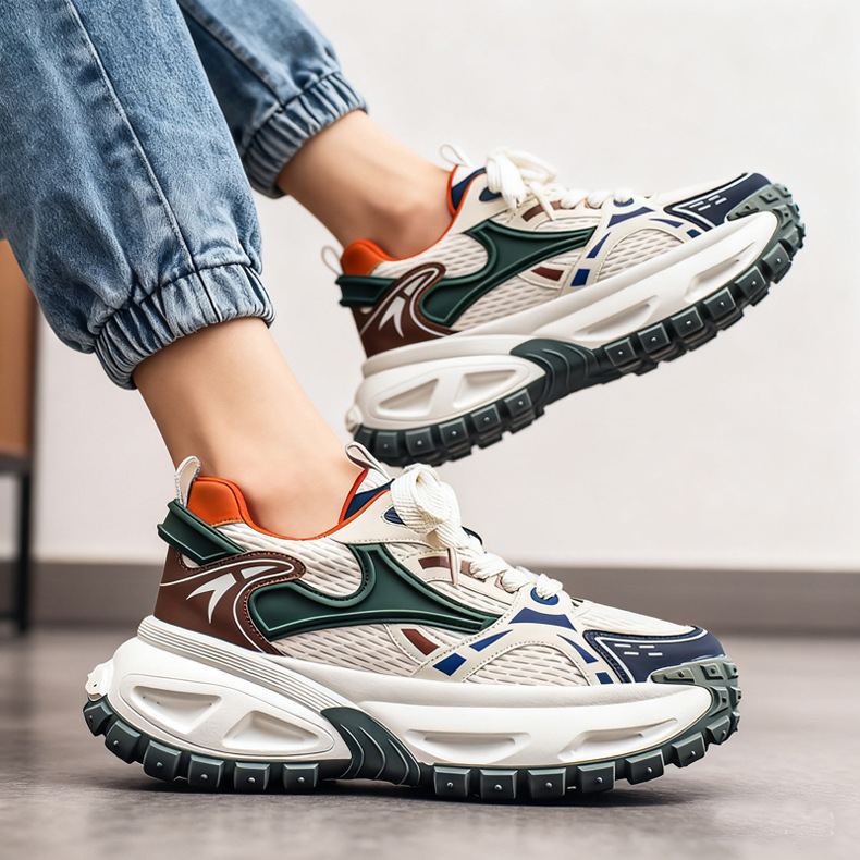 2026 New Arrival Trending Men Sneakers Stylish and Premium Height Increasing Casual Shoes Size 39-44 Free Shipping