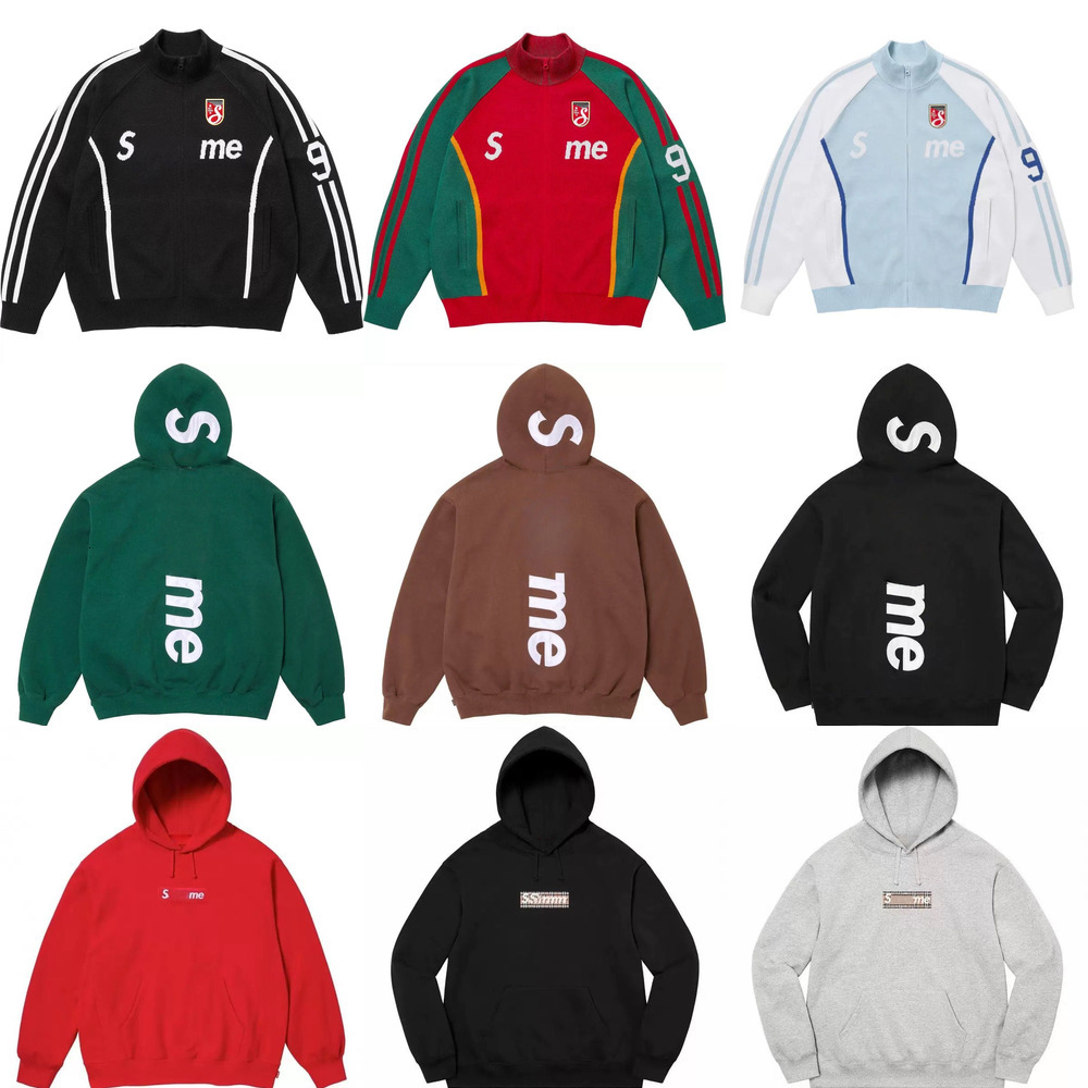 Designer Hoodies Men's Sweaters lamb fleece Coats Sweatshirt letter Knit Sweater Soccer Shorts letter color blocked knit Supremely Thick jackets shorts suits a1