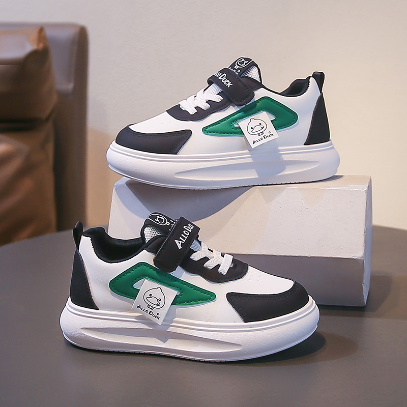 Spring/Autumn Breathable Mesh Casual Shoes for Boys Girls Kids Sneakers Footwears Flats Sport Running Shoes Size 24-37