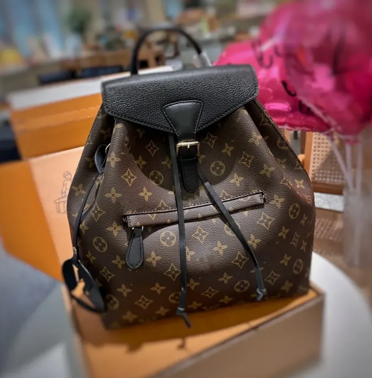 Top 10A Luxury designer Bag backpack men womens Montsouris Backpacks Genuine Leather School Bag Backpack Style Purse Wallets Lady Travel bag Sport Outdoor Packs Bag