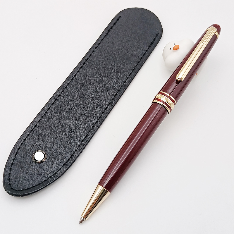 Mont Pen Msk 163 Rollerball Ballpoint Fountain Pens Resin Stationery Office School Supplies With Series Number