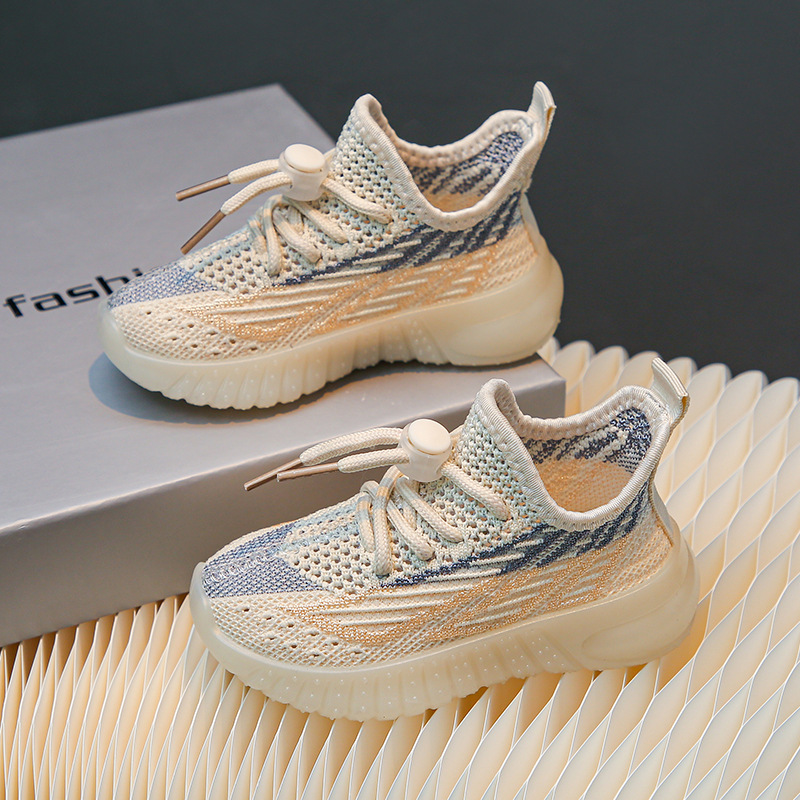 new softsoled childrens sports shoes for spring autumn and summer breathable net shoes for boys and girls casual shoes