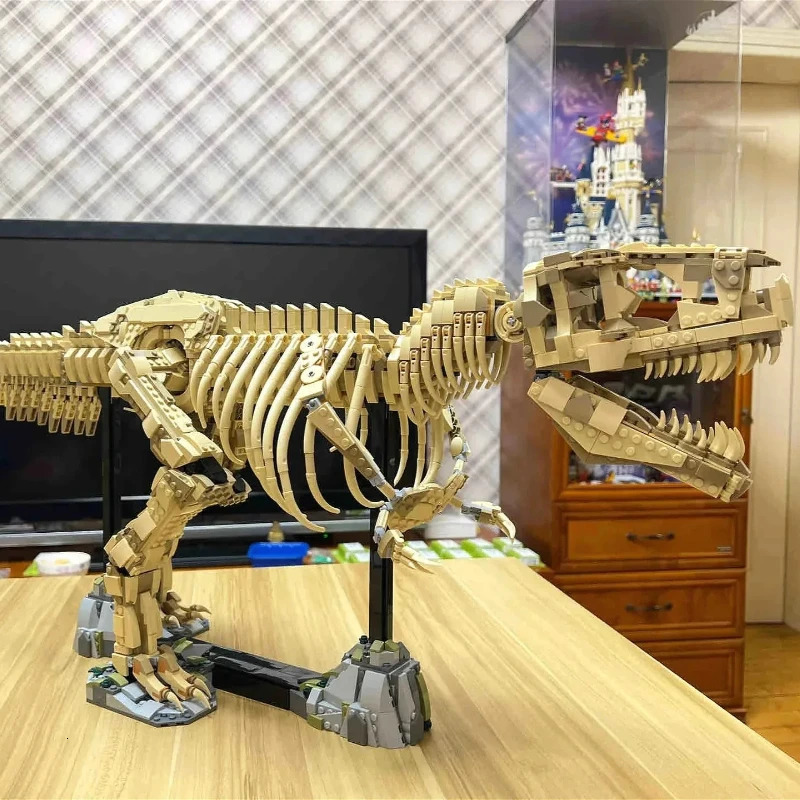 Dinosaur T-Rex Fossils Tyrannosaurus Rex Building Blocks Sets Compatible With Legoed Particles Suitable For Christmas Gifts76968 260113