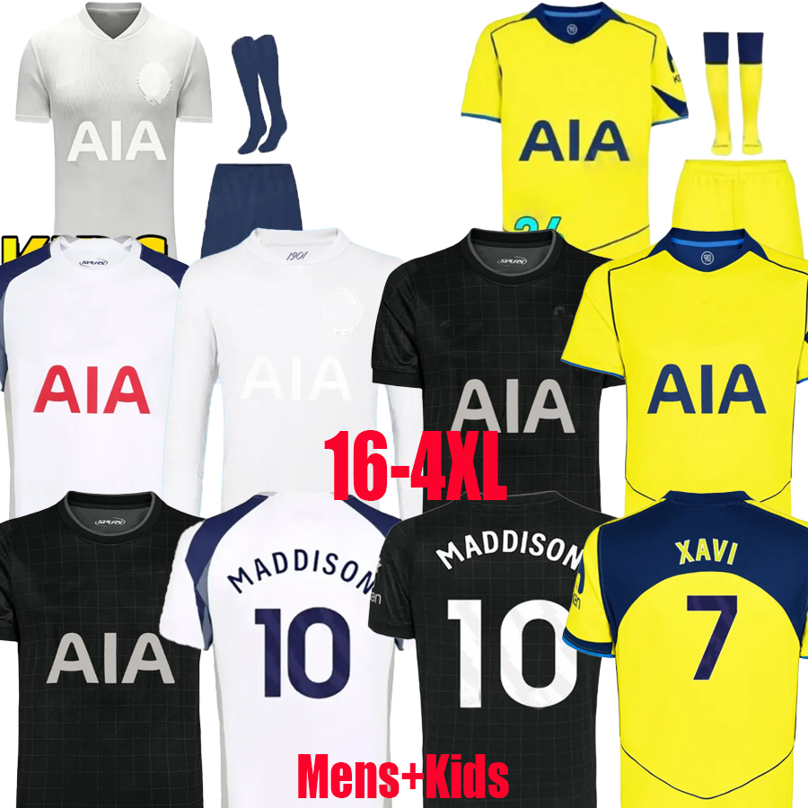 25 26 GALLAGHER XAVI RICHARLISON Soccer Jerseys 1901 special KOLO MUANI Kudus 2025 2026 J.PALHINHA Football shirts VICARIO KULUSEVSKI KIDS kit tottenaham