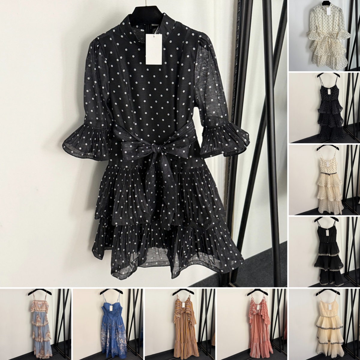 Bohemi Style Dress Sexy Sling Dresses Party Banquet Brand Long Skirt Vacation Elegant Charm Beach Top Dress