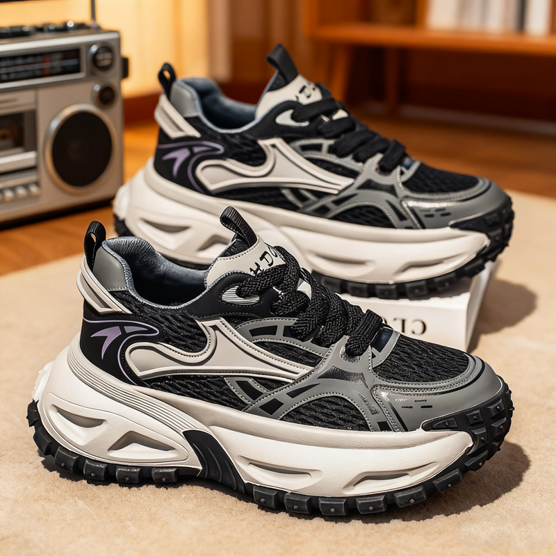 2026 New Arrival Trending Men Sneakers Stylish and Premium Height Increasing Casual Shoes Size 39-44 Free Shipping