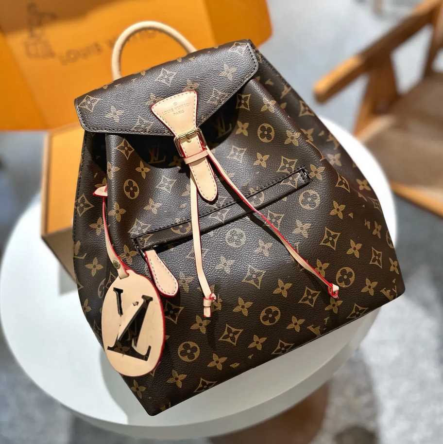 Luxury Designer bag Montsouris Boston bags Backpacks School Bag Backpack Style Purse Travel bag Outdoor Packs Bag louisities vittonn bag viitton backpack vuittion