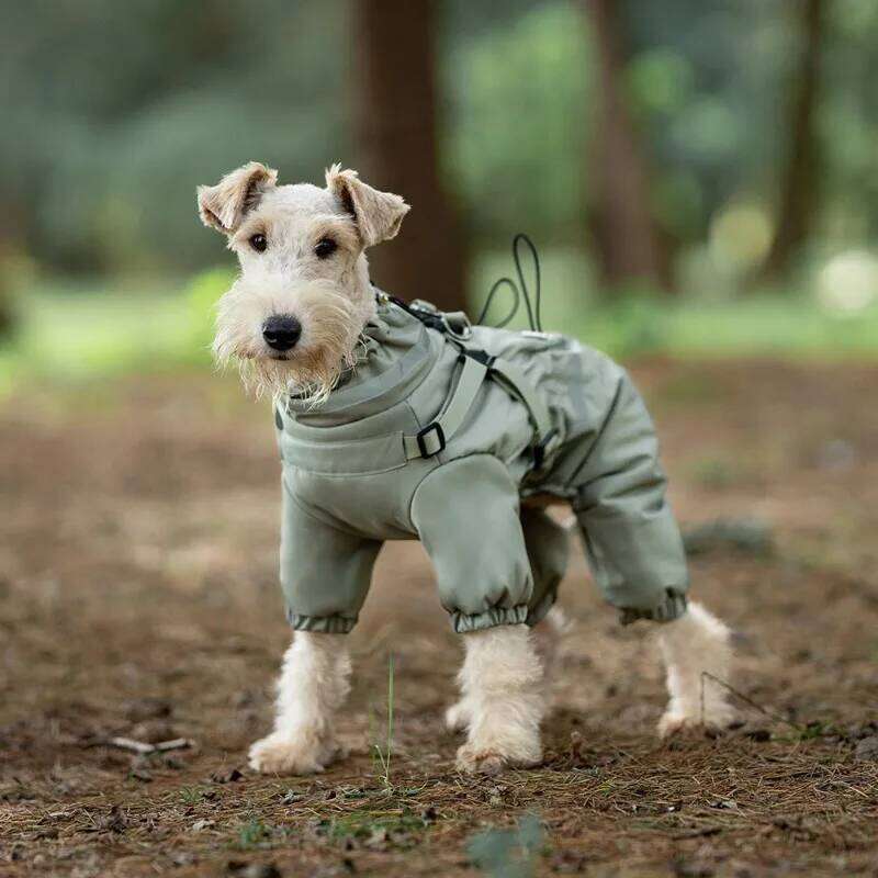 Famous brand Autumn Winter Dog Four legged Clothing Padded Jacket with Chest Back Thick Warm Windproof Puppy Coat Pet Products Coats Supplies pupakaIK