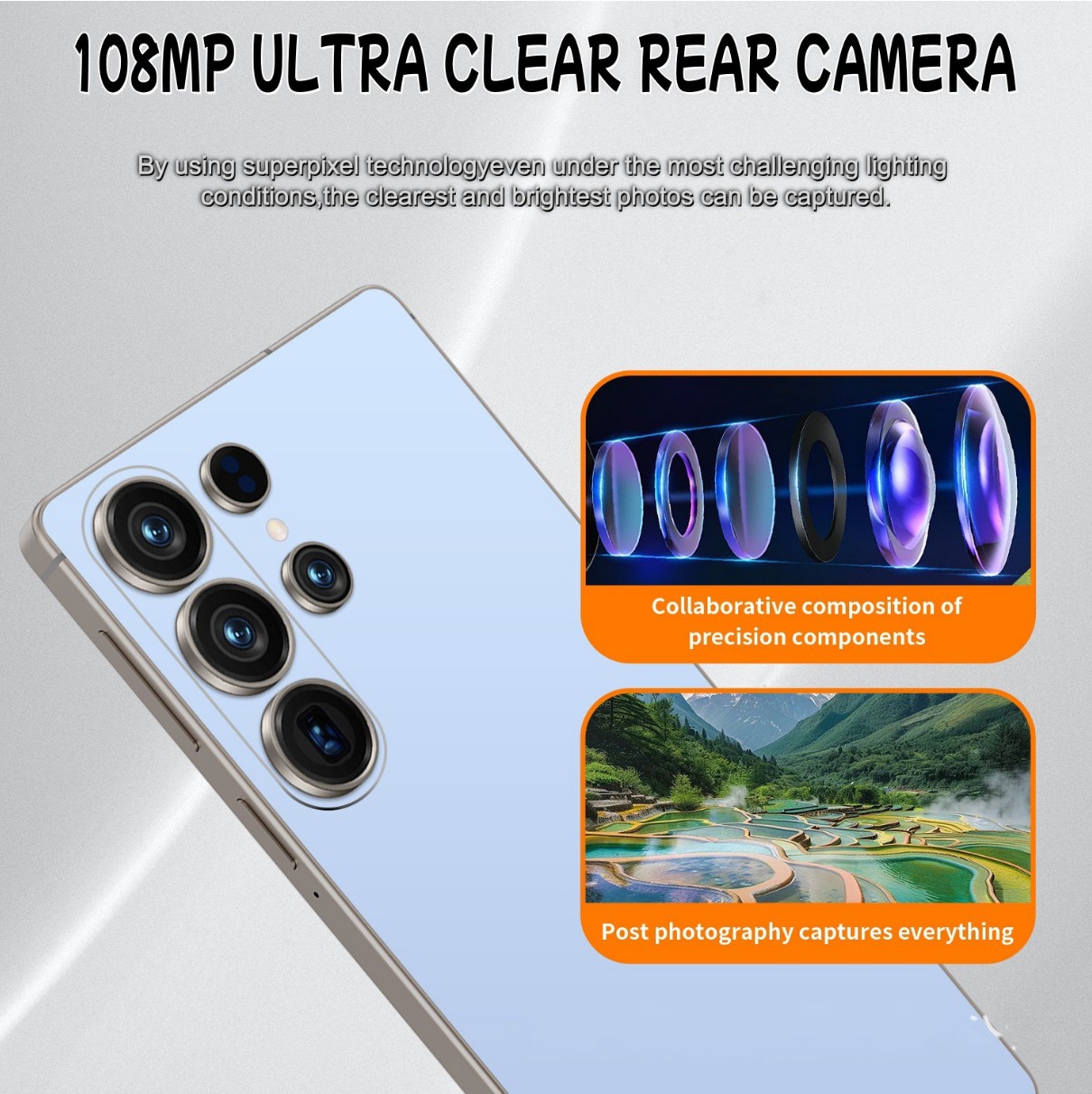 S26 Ultra 7.3Inch 5G 16GB+1TB 512GB Unlocked cell Phones Touch Screen Android Smartphone Camera s25ultra smart phones S26Ultra sealed box phone - view 6
