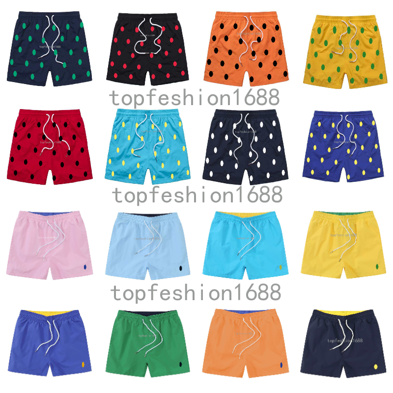 polo shorts mens shorts designer shorts Swim shorts War horse embroidery Breathable Beach women Polo Short Dry Surf Mesh fabric basketball shorts asian size m-3xl
