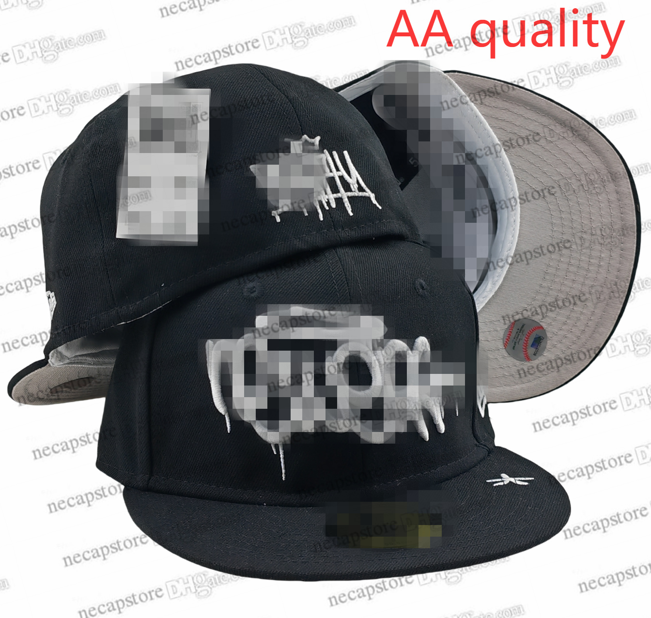2025 Men's Baseball Fitted Hats bibaba" Funny Cute angel stitched Full Closed Caps Sport Designer Team Cap Patched Snapback trucker Hats High Quality Sp9-01