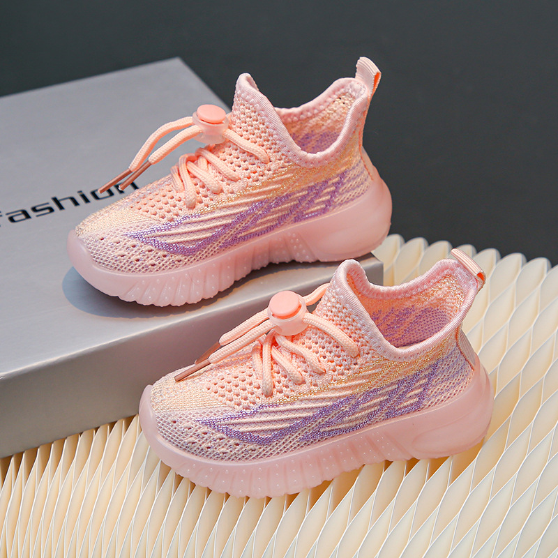 new softsoled childrens sports shoes for spring autumn and summer breathable net shoes for boys and girls casual shoes