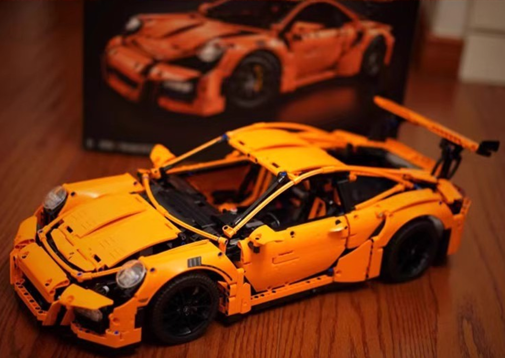 42056 Technology Mechanical Sports Car Racing Boy Puzzle Building Blocks Toy