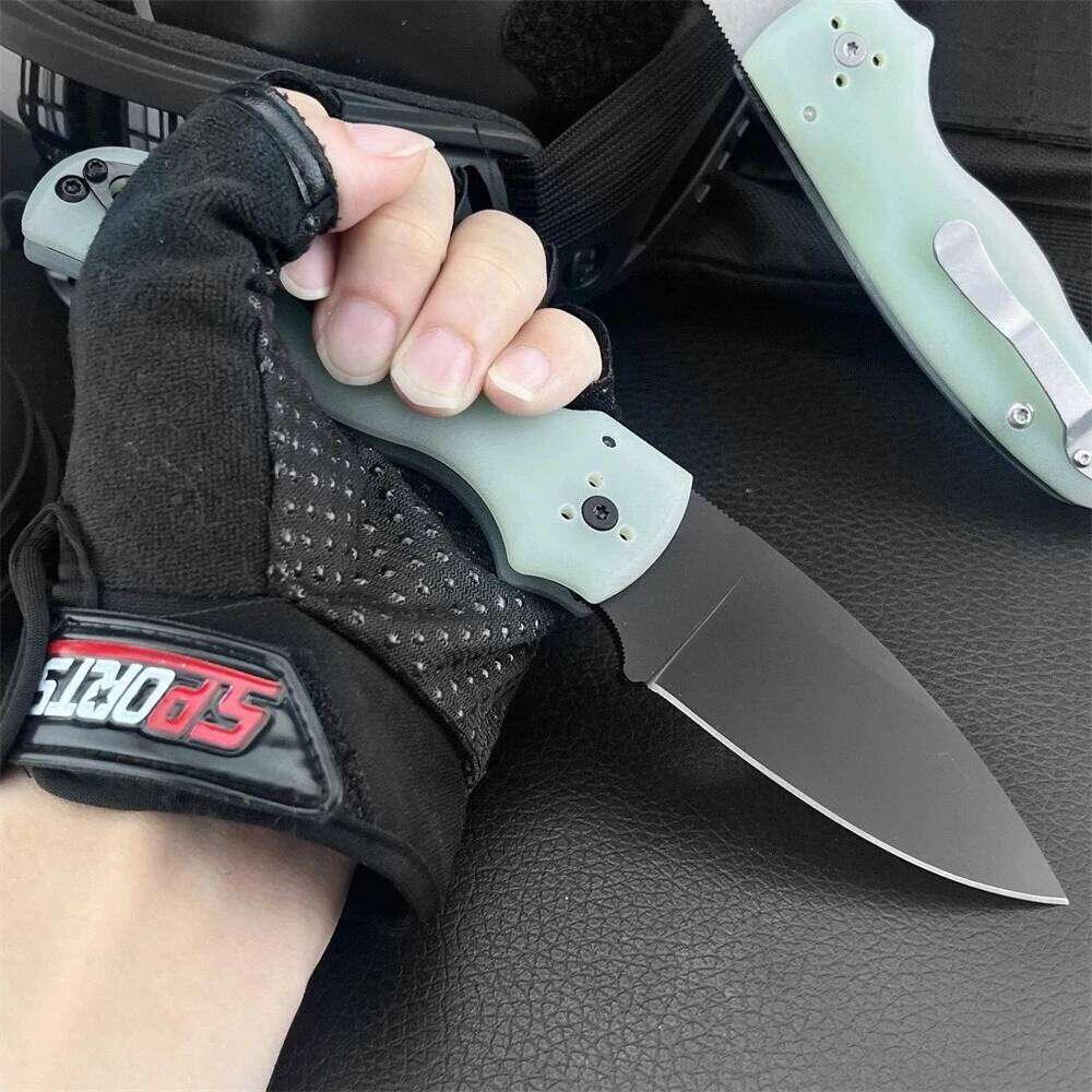 6 Style C229 Folding Camping Knife Linen / G10 /Jade Handle Sharp Stainless Steel Pocket Knives Outdoor Multi-Functional Tool Outdoor Equipment