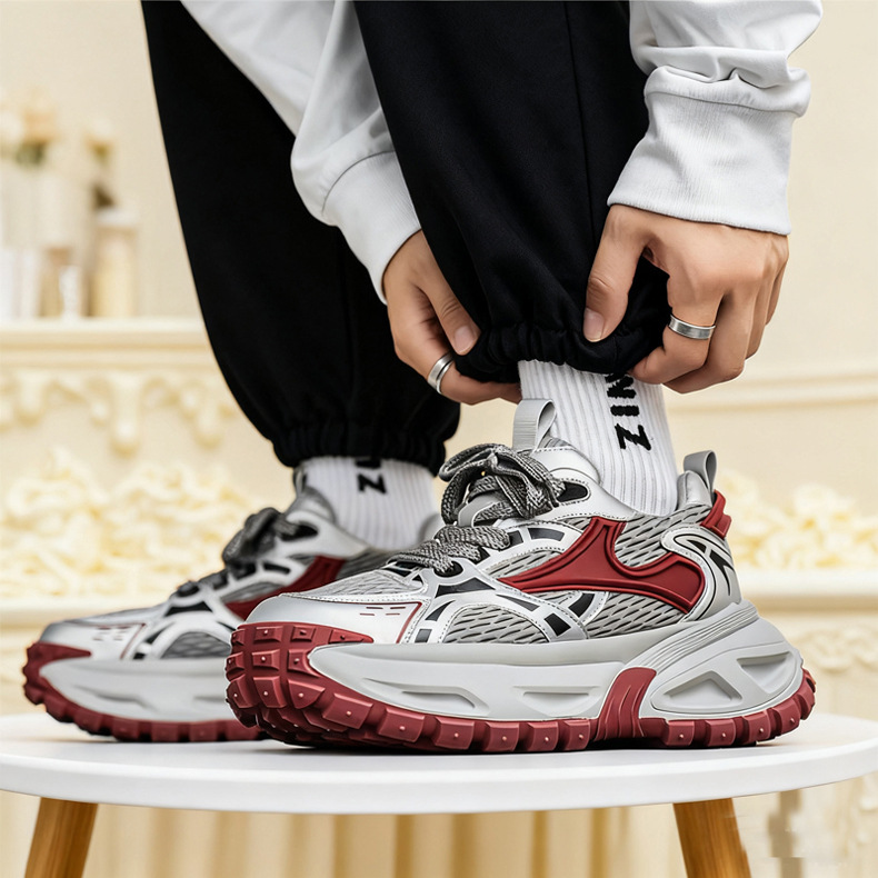 2026 New Arrival Trending Men Sneakers Stylish and Premium Height Increasing Casual Shoes Size 39-44 Free Shipping
