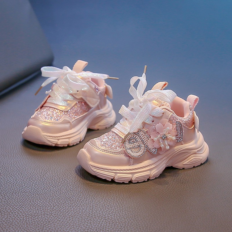 Kids Sports Shoes Children Casual Running Shoes for Boys Girls Air Mesh Breathable Fashion Sneakers Spring Summer Anti-skid Soft