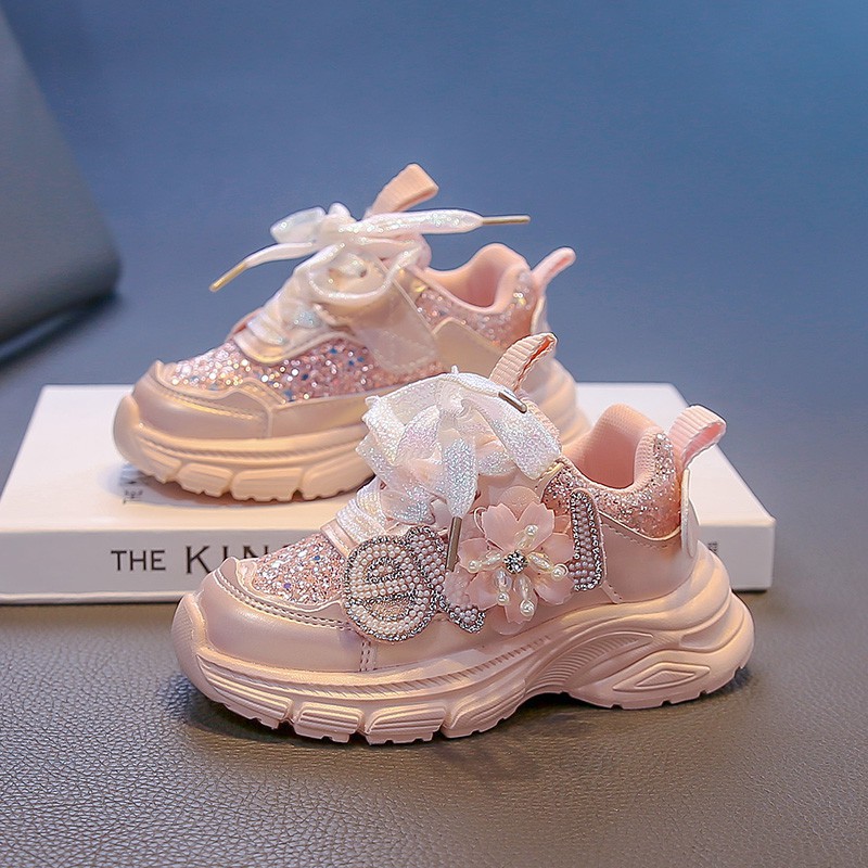 Kids Sports Shoes Children Casual Running Shoes for Boys Girls Air Mesh Breathable Fashion Sneakers Spring Summer Anti-skid Soft