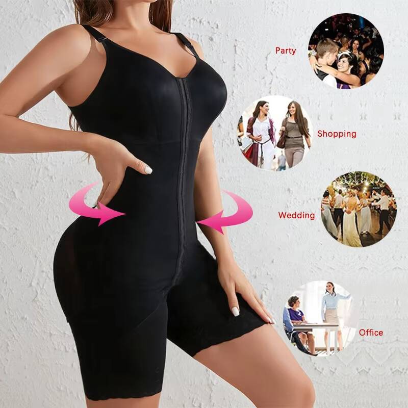 High Compression Garment Waist Slimming Body Shaper for Women Faha Colombianas Gaines Amincissante Femme Shapewear for Women