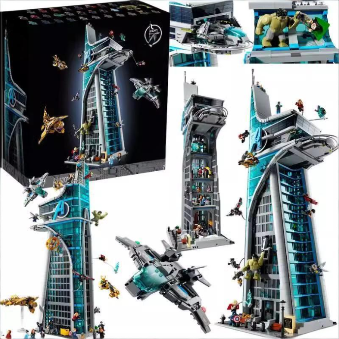 Cross-border new product building block assembly model gift