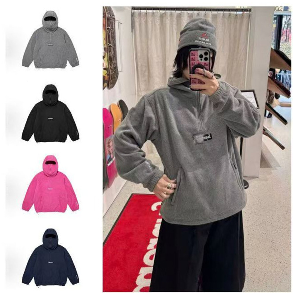 Supremely thick tech fleece Sweatshirt designer mens hoodies graphic hip pop Letter Print Tracksuit fashion Pullover Casual Street Classic lamb fleece Coats