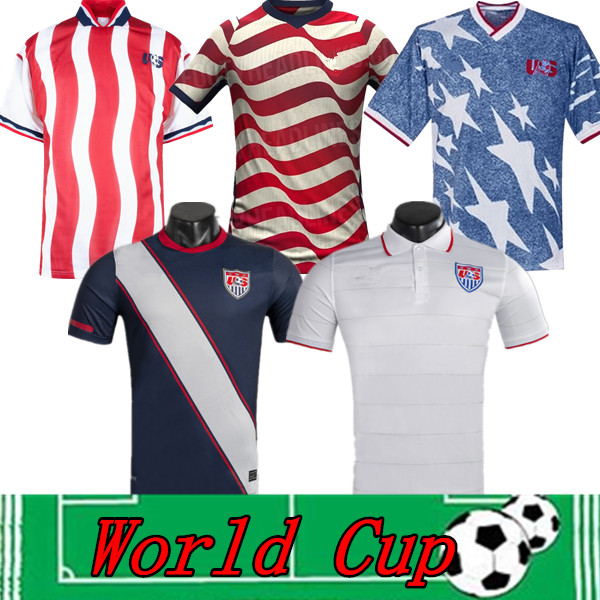 26 27 PULISIC MCKENNIE Football Jersey 1994 2010 2013 2014 2026 ERTZ ALTIDORE PRESS WOOD MORGAN America Football Shirt United States Camisetas USA USMNT PLAYER Men