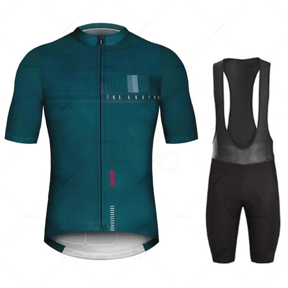 Pro Team Cycling Jersey Men Cycling Set Bike Clothing Breathable Anti-UV Bicycle Wear/Short Sleeve Malllot Ciclismo Hombre260114