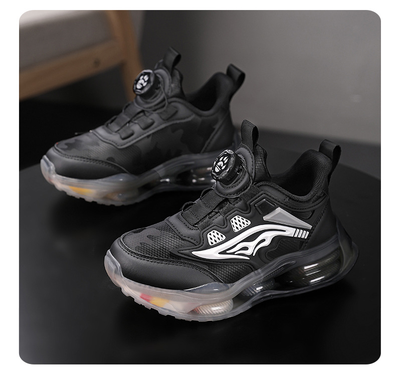 kids basketball shoes lightweight, anti-slip, durable, large-sized children's training shoes, boys' sports shoes