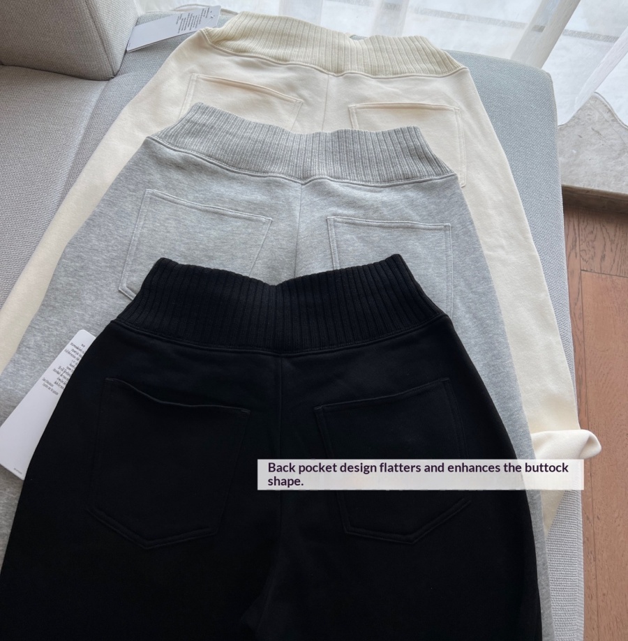 Women Designer Yoga Sets Cardigan Serenity Wide Leg Sweatpants Knit Sets Scholar Cropped Full Zip Jackets Cropped knitted Sweater Gym Shaping Outfit