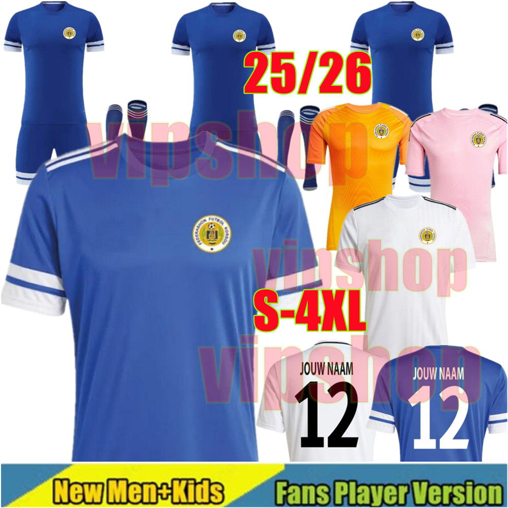4XL 2026 2027 World cup Curacao Soccer Jerseys 26 27 Tahith Chong Sontje Hansen Juninho Bacuna ANTONISSE BACUNA OBISPO Armando Obispo Home Blue White Fans Men kids kit