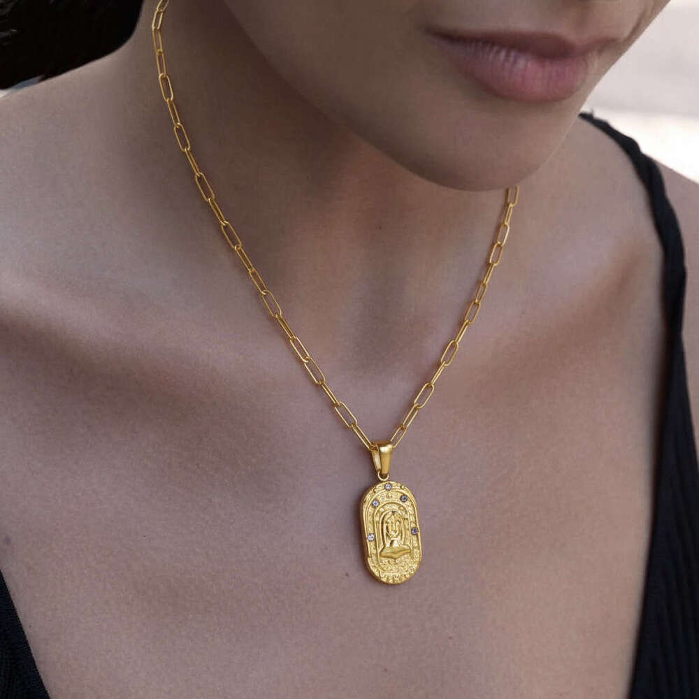 Natural Garnet 925 Sterling Silver Choker Necklaces For Wen Red Stone Beads Spaced Chain And Pendant Necklace Set For Stack X250516