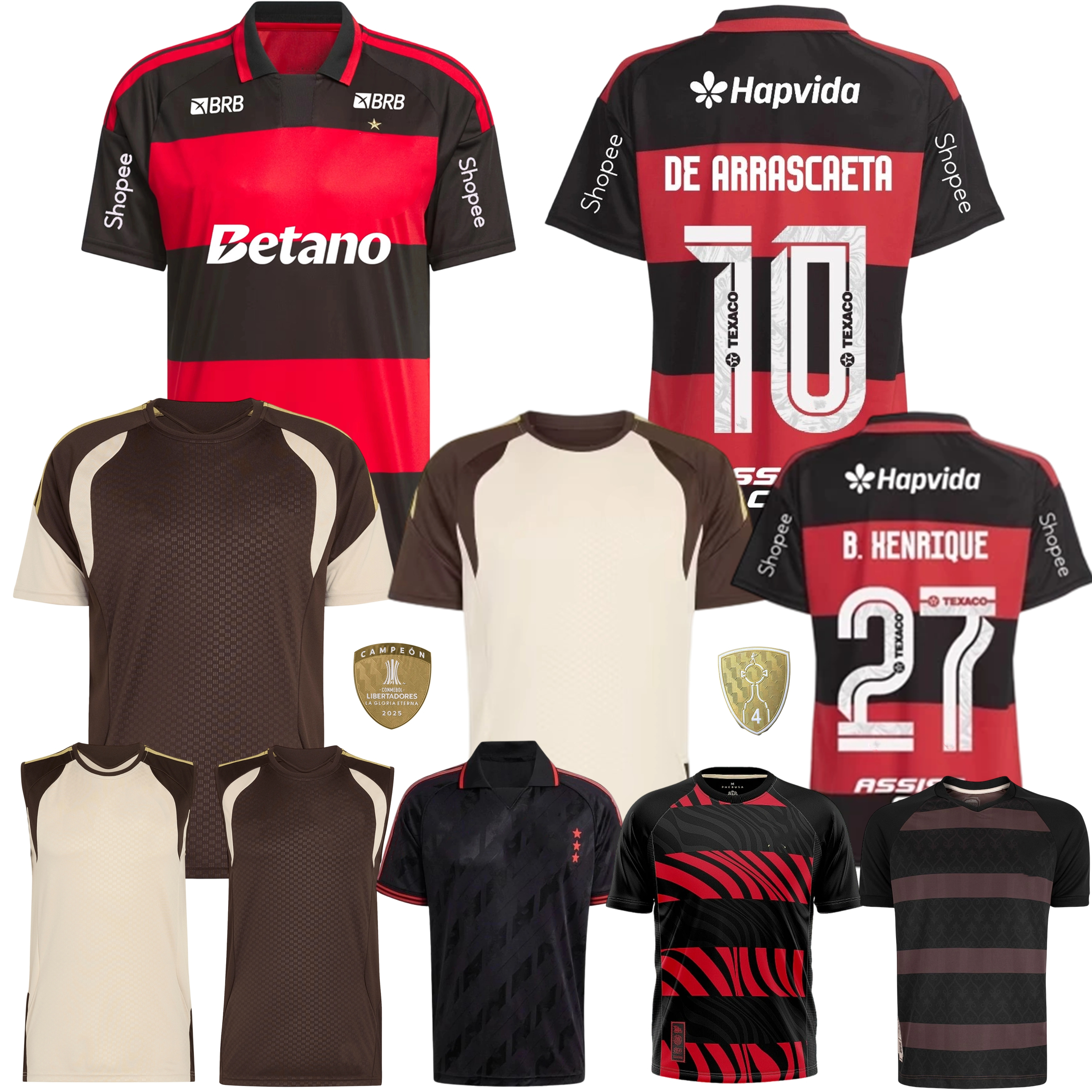 2026 2027 Flamengo soccer jerseys 26 27 Flamenco home away 3rd Camisa S.LINO PEDRO DANILO DE ARRASCAETA Jorginho football shirt