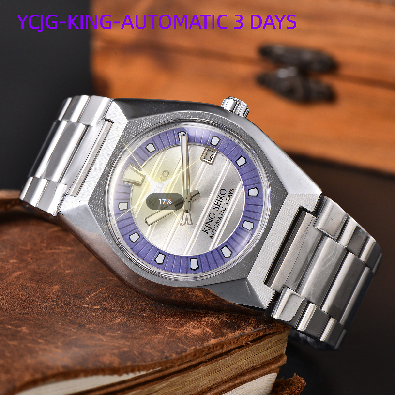 2026 TOP Design Mens women Seikity Watches automatic quartz Movement Male Clock Luxury Business Designer for Men Watch machinery luxe Wristwatches 370