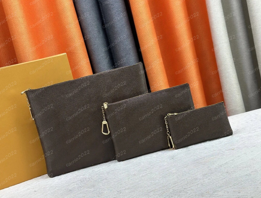 Designer coin purse, classic luxury key coin purse, passport clip, credit card clip, tablet bag, 62650 13359 13560 13561 KEY POUCH S M L Cosmetic Bags & Cases Key Wallet pouch