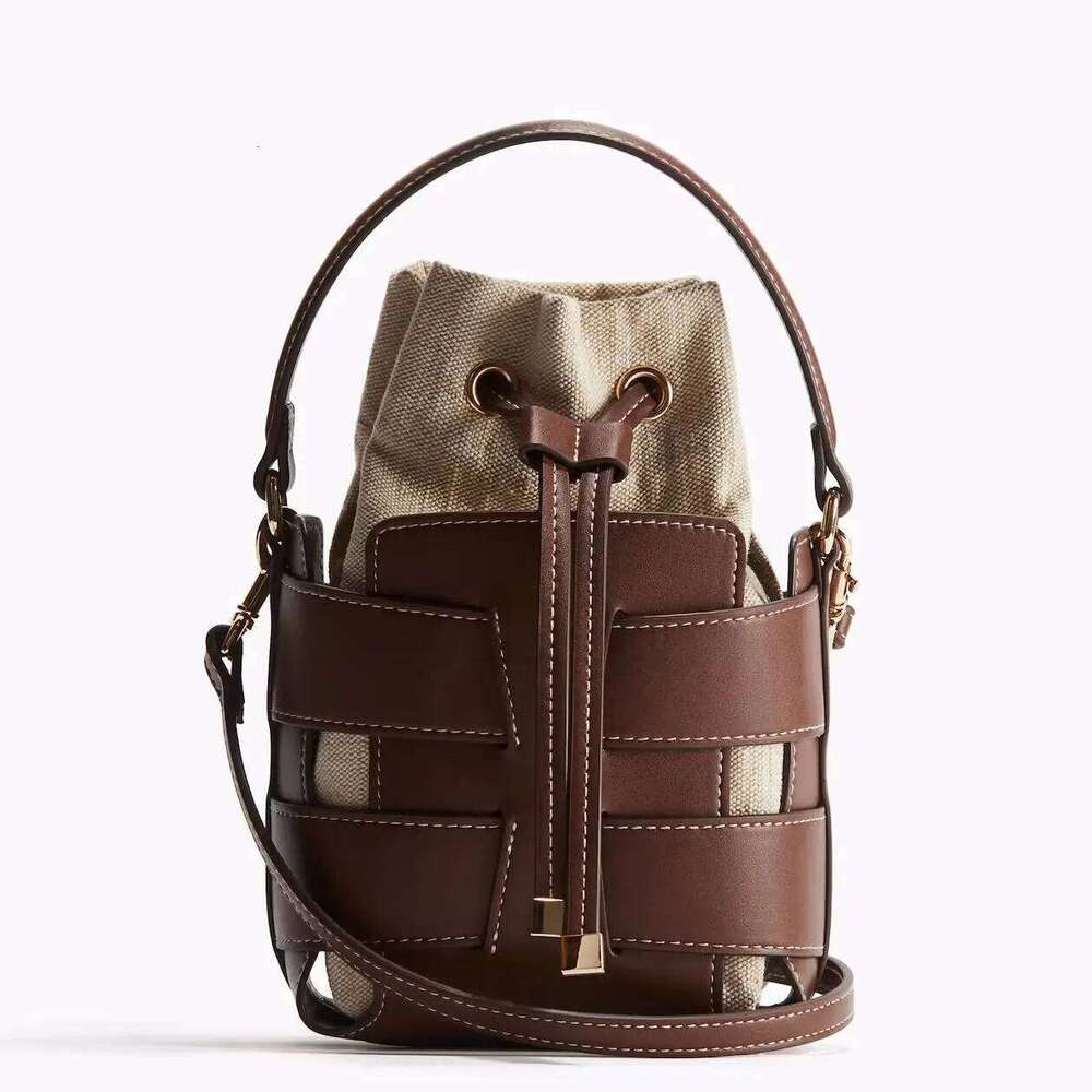 Xijiangren Fashionable Crossbody Bucket Bag, Luxury Design Hollow Out Handbags, Women's Leisure Outdoor Small Shoulder Handbags