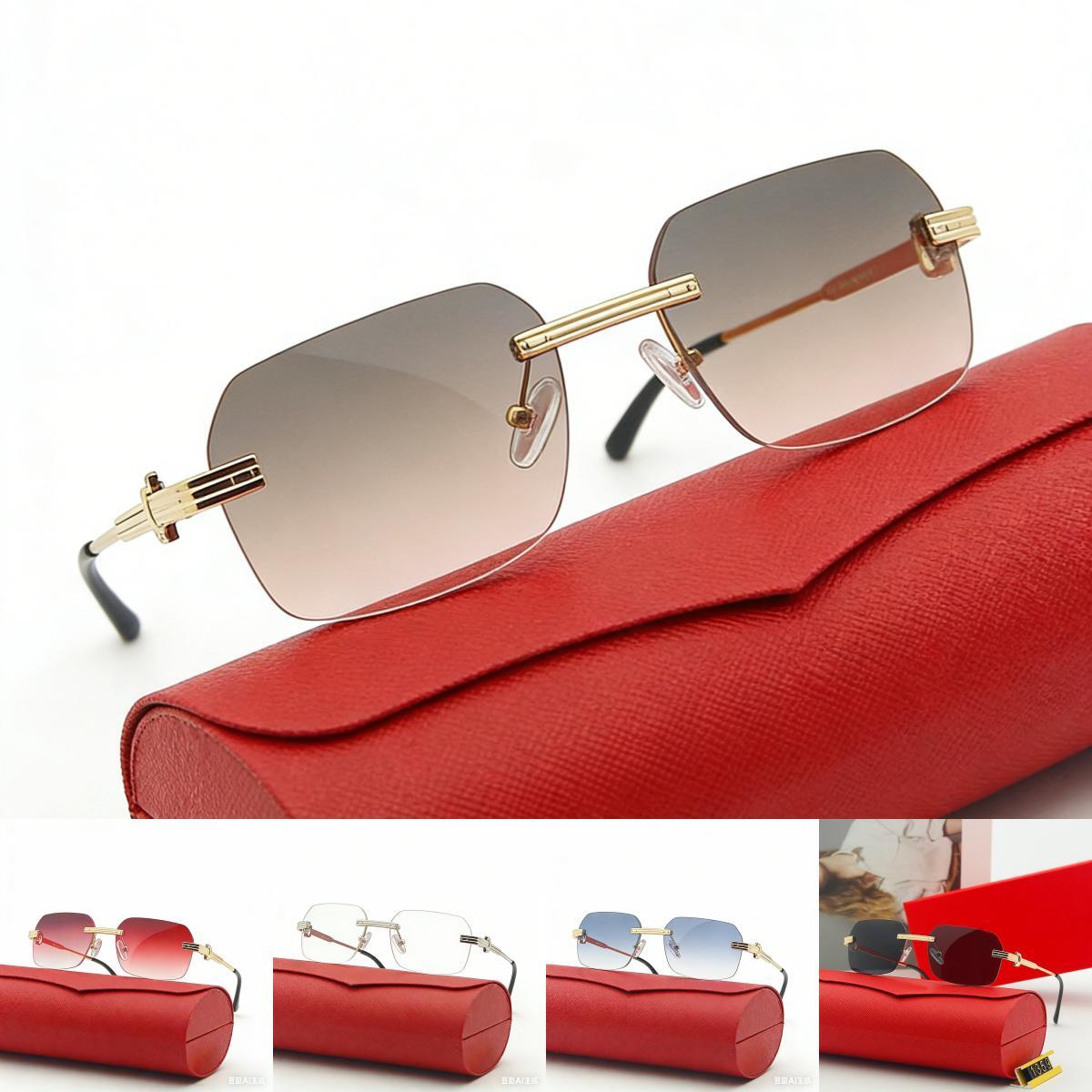 Fashion Mens Luxury Designer Sunglasses for Women Sun Glasses High Quality 2026 Classic Adumbral Eyewear Accessories Lunettes De Soleil with Original Case