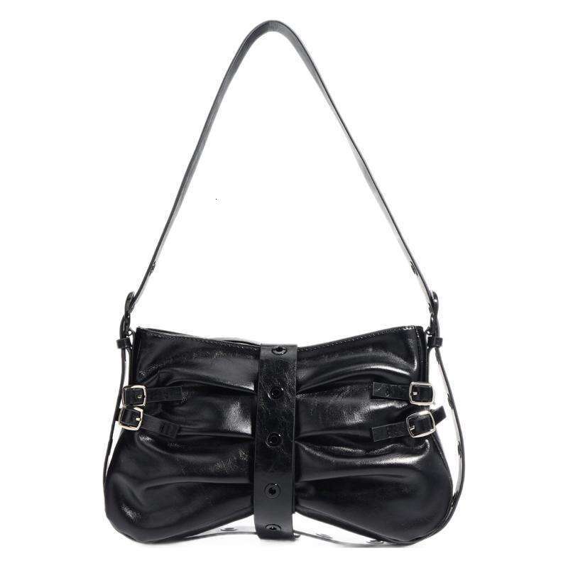 Luxury Shoulder Bags Totes Hobo New Tote Motorcycle Large Capacity Fashion Handbag Underarm Crossbody Bucket Women S Bag SENYY
