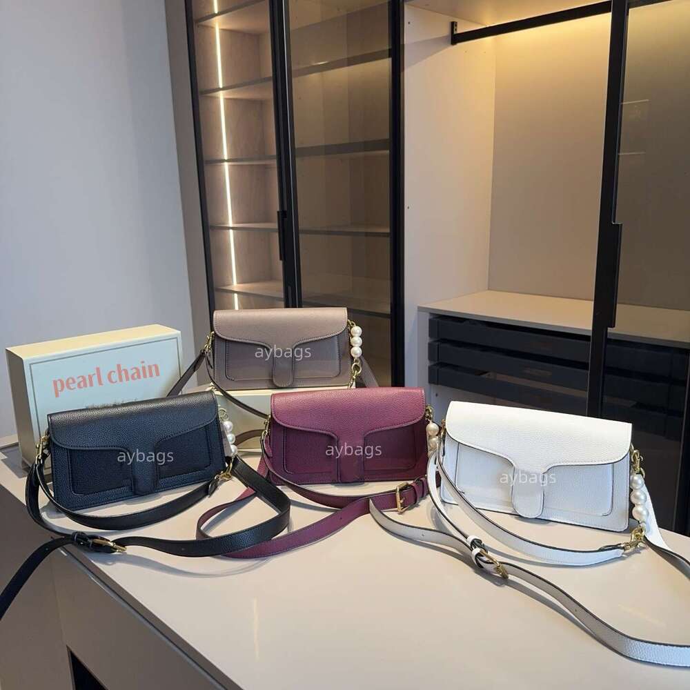 Designer messenger quality shoulder lady designer 10A tabby bags Women tote handbag purse leather Rice flour cake crossbody fashion soft envelope satchel bag 26cm